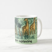 Curious Giraffes Mug コーヒーマグカップ (正面右)