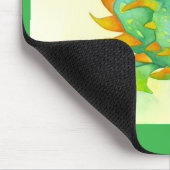 Curious Green Dragon Mouse Pad マウスパッド (コーナー)