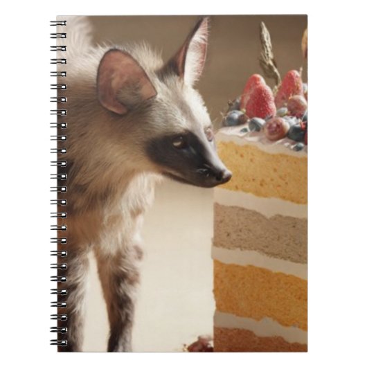 Curious Hyena Notebook ノートブック (正面)