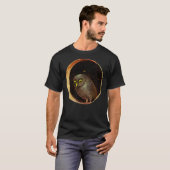 Curious Owl Hieronymus Bosch Garden Of Earthly Del Tシャツ (正面フル)