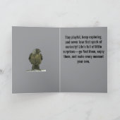 Curious Perch Black Hooded Crow カード (内部)