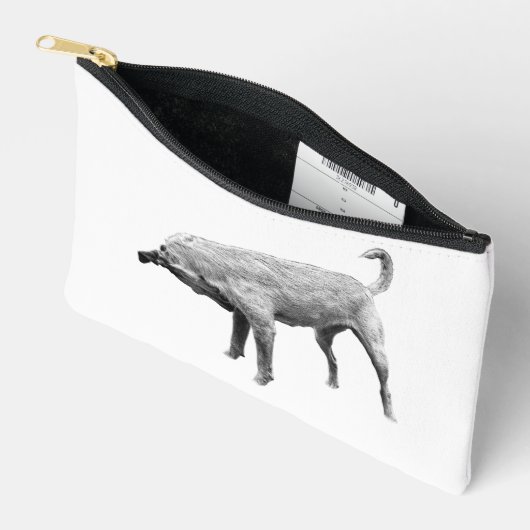 Curious Terrier Carry Pouch アクセサリーポーチ (見開き)