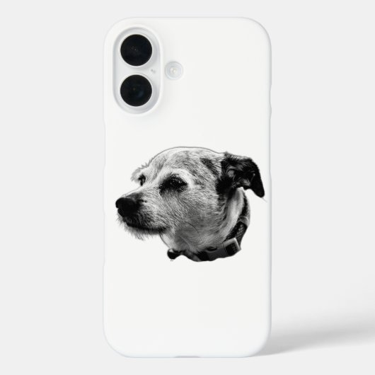 Curious Terrier Mix iPhoneケース Case-Mate iPhoneケース (裏面)