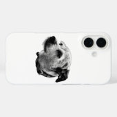 Curious Terrier Mix iPhoneケース Case-Mate iPhoneケース (裏面 (横))