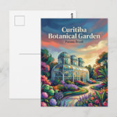 Curitiba Botanical Garden Brazil ポストカード (正面/裏面)