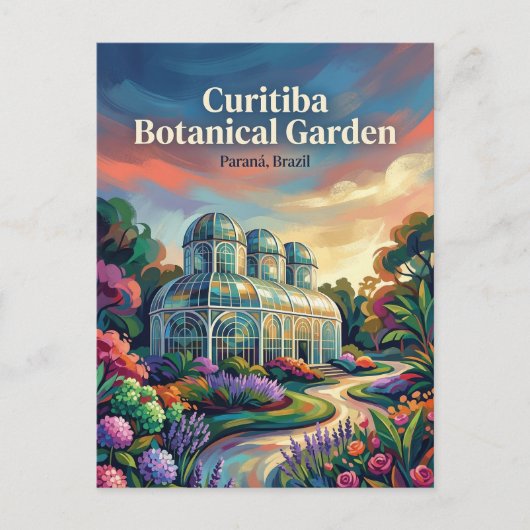 Curitiba Botanical Garden Brazil ポストカード (正面)