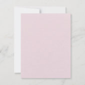 Curled Paper For 69th Birthday Party 招待状 (裏面)