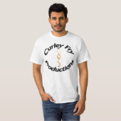 curleyの揚げ物生産 tシャツ (正面フル)