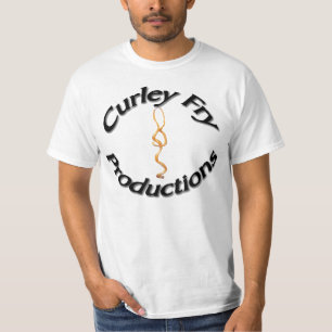 curleyの揚げ物生産 tシャツ