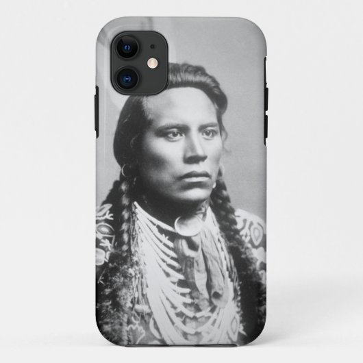 Curley、カラスの種族の、Custerの偵察者の1人 Case-Mate iPhoneケース (裏面)