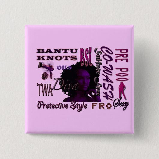 Curlfriendsボタン 缶バッジ (正面)