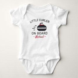 Curling Baby - Little Curler on Board - Curler ベビーボディスーツ