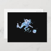 Curling Splash ポストカード (正面/裏面)