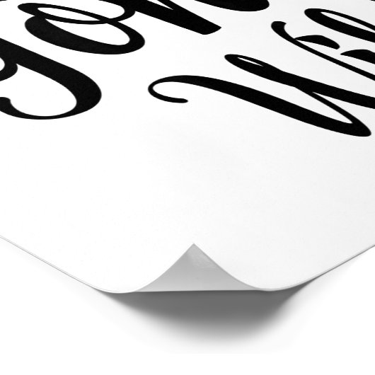 Curls Gone Wild Curly Hair Don't Care ポスター (角)