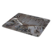 Curly Birch Bark Tree Rustic カッティングボード (角)