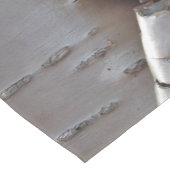 Curly Birch Bark Tree Rustic ショートテーブルランナー (コーナー)