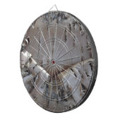 Curly Birch Bark Tree Rustic ダーツボード (正面右)