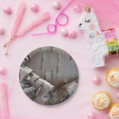 Curly Birch Bark Tree Rustic ペーパープレート (パーティー)