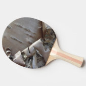 Curly Birch Bark Tree Rustic 卓球ラケット (横)