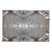 Curly Birch Bark Tree Rustic Pillowcase 枕カバー (裏面)