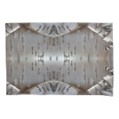 Curly Birch Bark Tree Rustic Pillowcase 枕カバー (正面)