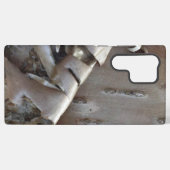 Curly Birch Bark Tree Rustic Samsung Galaxyケース (裏面横)