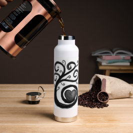 Curly Heart Ink Water Bottle ウォーターボトル