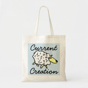 「Current Creation」羊マンガのプロジェクトバッグ トートバッグ