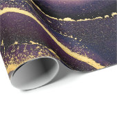 Currents of translucent hues, snaking metallic swi ラッピングペーパー (ロールコーナー)