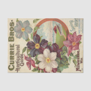 Currie Bros園芸用ガイド, 1899ヴィンテージ 薄葉紙