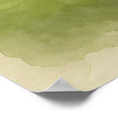 Currituck Beach Lighthouse Watercolor ポスター (角)