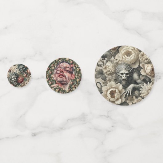 Curse or Be Cursed — Gothic Victorian コンフェッティ (裏面)