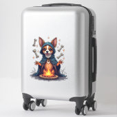 Cursed Chihuahua Ritual Dog シール (スーツケース)