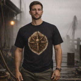 Cursed Compass Sigil Pirate Tシャツ