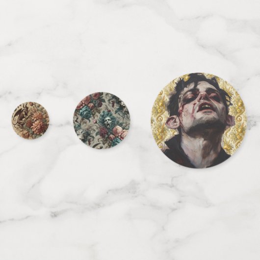 Cursed & Curated — Gothic Art  コンフェッティ (正面)