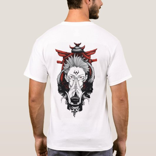 🔥 Cursed King Tシャツ (裏面)