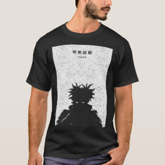 Cursed Shadow Figure Dark Anime Silhouette Choso Tシャツ