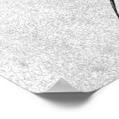 Cursed Swordsman Dark Anime Line Art ポスター (角)