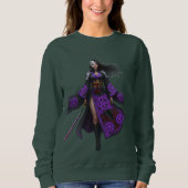Cursed Warrior Queen | Anime Fantasy Sweatshirt スウェットシャツ (正面)