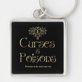 CursesとPoisonsキーチェーン キーホルダー