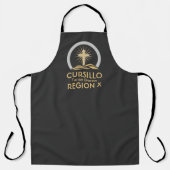 Cursillo Radiant Cross on Hill Diocese & Region エプロン (正面)