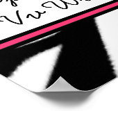 Cursiveアルファベットポスター ポスター (角)