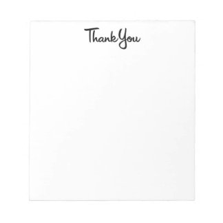 CURSIVE 書'THANK YOU EXPRESSION ノートパッド