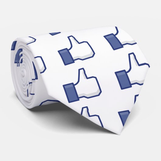 curtir Facebook ネクタイ (ロール)
