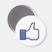 curtir Facebook マグネット (正面/裏面)
