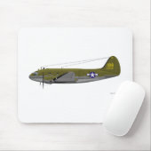 Curtiss C-46のコマンド マウスパッド (マウス)