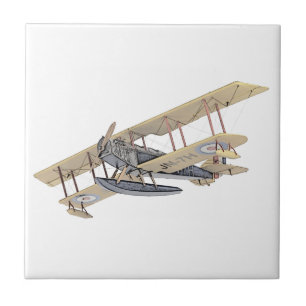 Curtiss JN-4ジェニーの浮遊物の飛行機 タイル