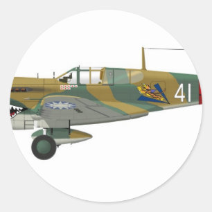Curtiss P-40 Warhawk ラウンドシール