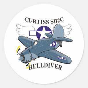curtiss sb2cのhelldiver ラウンドシール