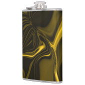 Curvas amareas ou dourados em imagem marrom. フラスク (左)